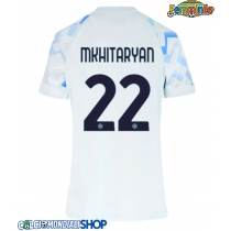 Maglie da calcio Inter Milan Henrikh Mkhitaryan #22 Seconda Maglia Femminile 2025-26 Manica Corta
